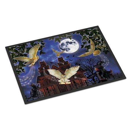 Carolines Treasures 24 x 36 in. Halloween Owl Express Indoor or Outdoor Mat PRS4051JMAT